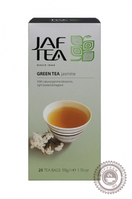 Чай JAF TEA "Jasmine" (с жасмином) зеленый 25пак х 2г