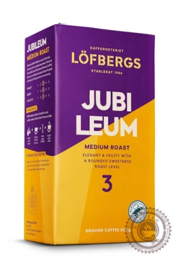 Кофе LOFBERGS LILA "Jubileum №3" (Юбилейный) 500г молотыЙ
