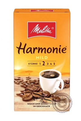 Кофе MELITA "Harmonie Entkoffeiniert" молотый 500г