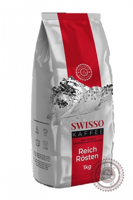 Кофе Swisso Kaffe "Reich Rösten" в зернах 1кг