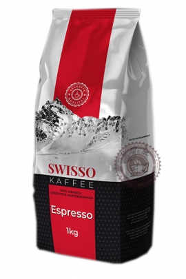 Кофе Swisso Kaffe "Espresso" в зернах 1кг