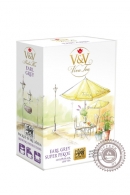 Чай V&V "EARL GREY Super Pekoe" чёрный 100 гр