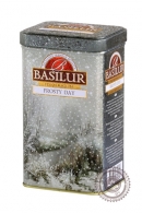 Чай BASILUR "Frosty Day" черный 85гр в ж/б