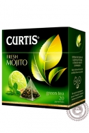 Чай CURTIS "Fresh Mojito" зеленый в пирамидках, 20 шт