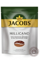 Кофе JACOBS "Monarch Millicano" 200г растворимый+молотый