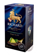 Чай RICHARD "King's Tea №1" черный в пакетиках 25шт по 2г