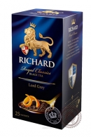 Чай RICHARD "Lord Grey" черный в пакетиках 25 шт по 2г