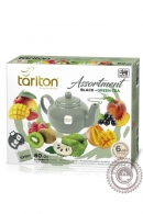 Чай Tarlton "ASSORTMENT BLACK, GREEN TEA" 60 пакетов