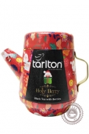 Чай Tarlton "Holly Berry" черный c добавками100г в ж/б