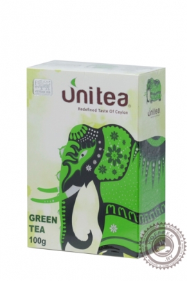 Чай Unitea "Green Tea" зеленый 100 гр